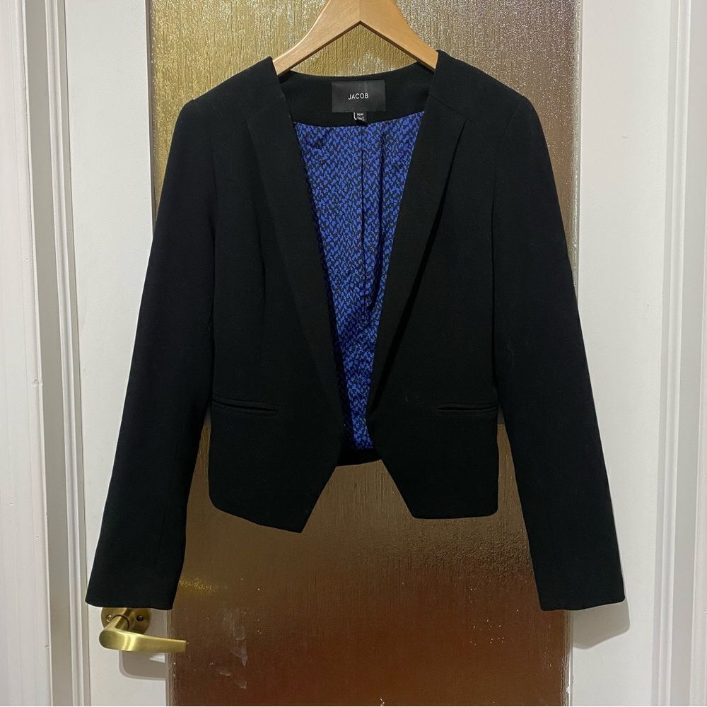 Jacob Cropped Open Blazer